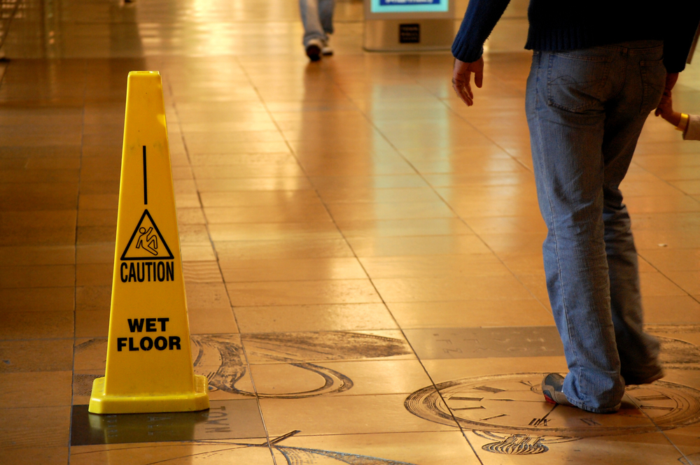 Common Misconceptions About Slip And Fall Accidents - Caution Wet Floor
